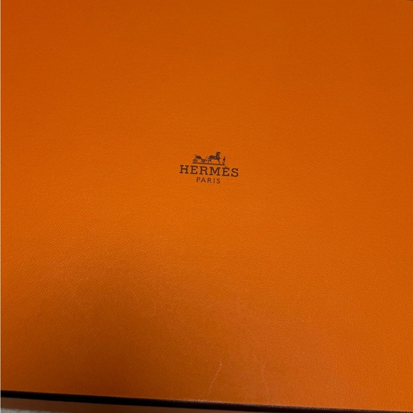 Hermes Pattern Triangular Scarf [OS] - Picture 4 of 8